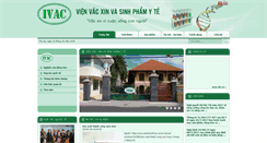 Desktop Screenshot of ivac.com.vn
