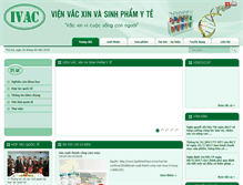 Tablet Screenshot of ivac.com.vn
