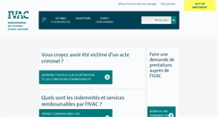 Desktop Screenshot of ivac.qc.ca